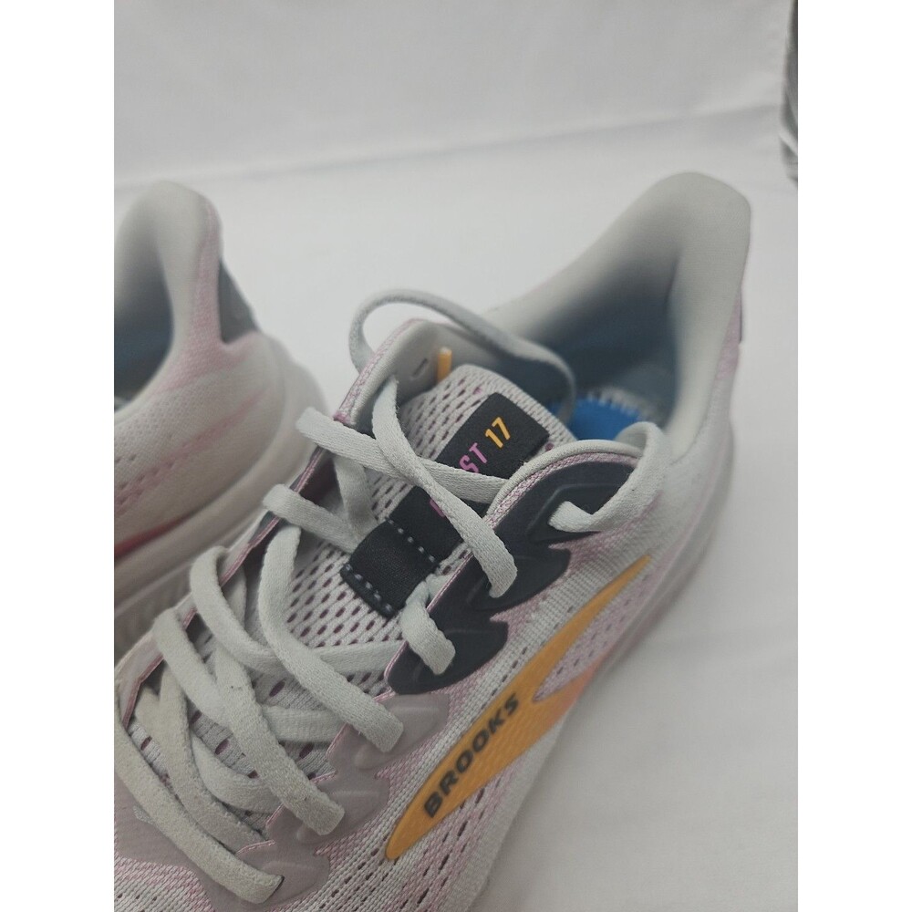 Brooks Sneakers Womens 10 D Wide Ghost 17 1204311D070 Gray Running Athletic Shoe - Picture 5 of 16